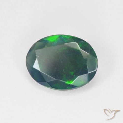 9,17 ctw natürlicher Mehrfarbig Opal, Oval, Lichtdurchlässig