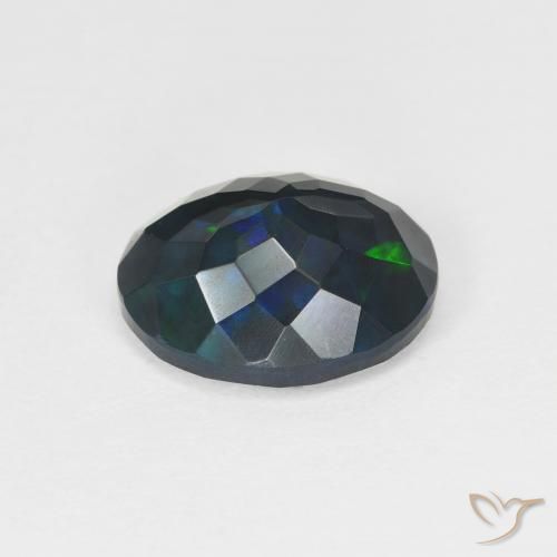 9,17 ctw natürlicher Mehrfarbig Opal, Oval, Lichtdurchlässig
