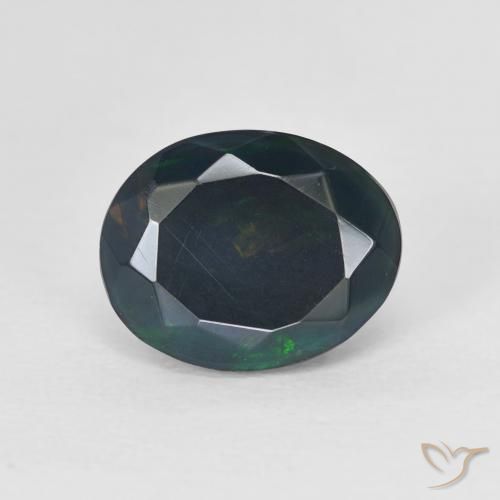1.34ct Natürlicher Mehrfarbig Opal, Oval, Lichtdurchlässig