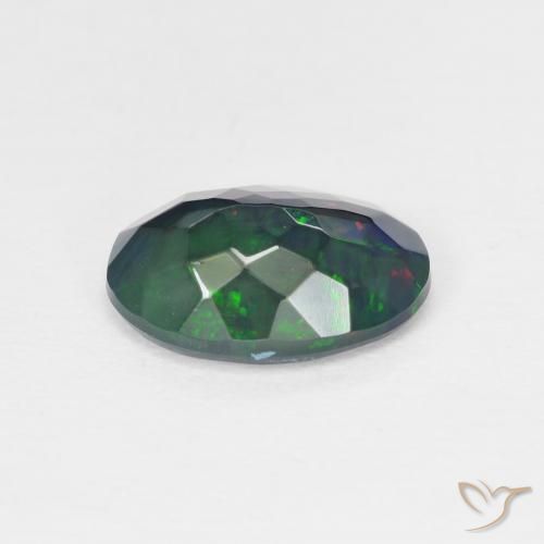 9,17 ctw natürlicher Mehrfarbig Opal, Oval, Lichtdurchlässig