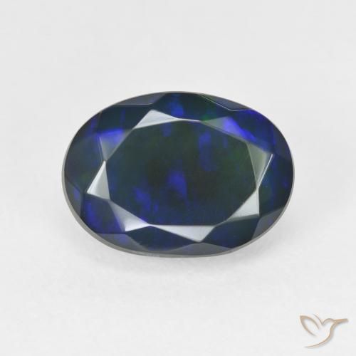 2.68ct Natürlicher Mehrfarbig Opal, Oval, Lichtdurchlässig