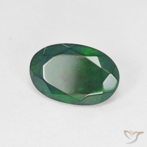 9,17 ctw natürlicher Mehrfarbig Opal, Oval, Lichtdurchlässig