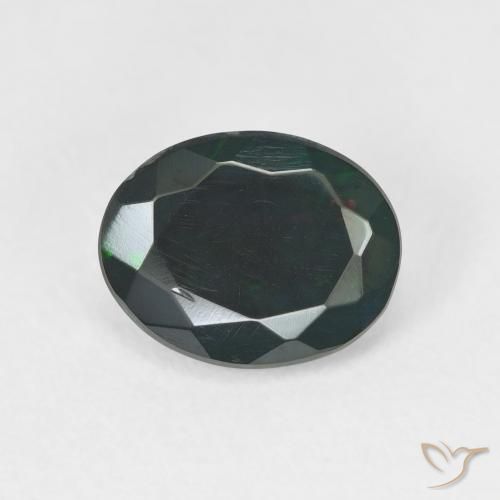 1.29ct Natürlicher Mehrfarbig Opal, Oval, Lichtdurchlässig