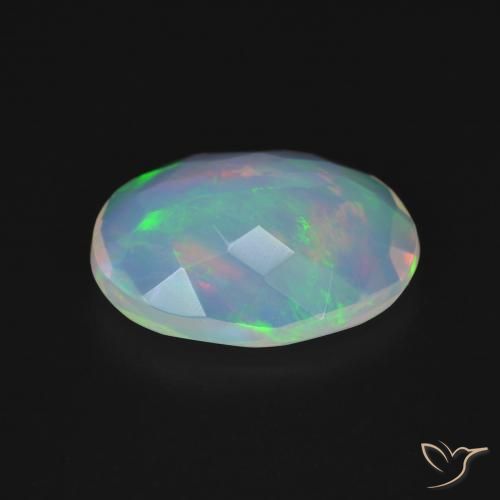 9,17 ctw natürlicher Mehrfarbig Opal, Oval, Transparent