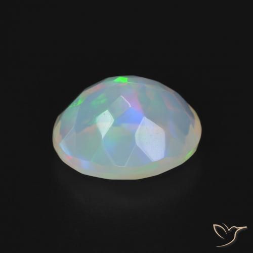 9,17 ctw natürlicher Mehrfarbig Opal, Oval, Transparent