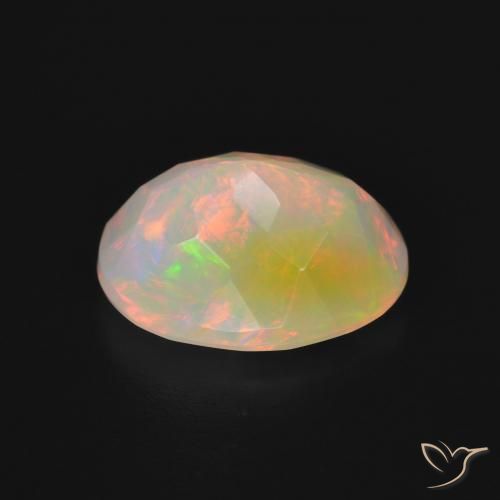 9,17 ctw natürlicher Mehrfarbig Opal, Oval, Lichtdurchlässig