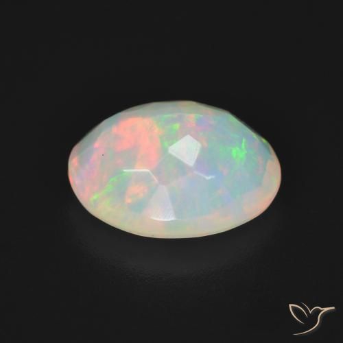 9,17 ctw natürlicher Mehrfarbig Opal, Oval, Lichtdurchlässig