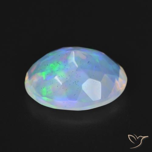 9,17 ctw natürlicher Mehrfarbig Opal, Oval, Transparent