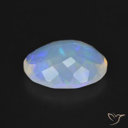 9,17 ctw natürlicher Mehrfarbig Opal, Oval, Transparent