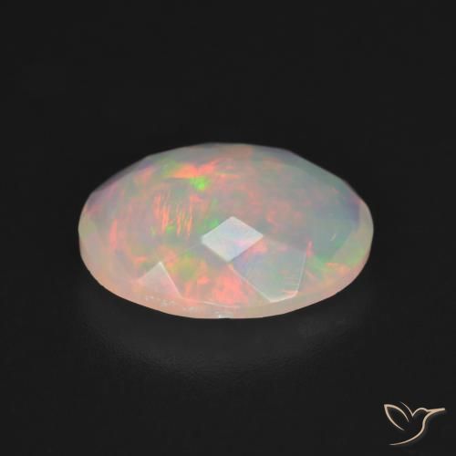 9,17 ctw natürlicher Mehrfarbig Opal, Oval, Transparent