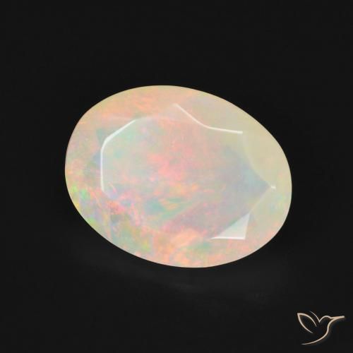 9,17 ctw natürlicher Mehrfarbig Opal, Oval, Lichtdurchlässig