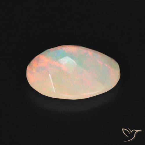 9,17 ctw natürlicher Mehrfarbig Opal, Oval, Lichtdurchlässig
