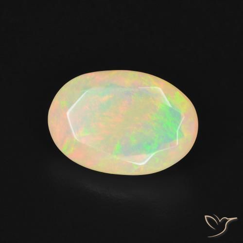 9,17 ctw natürlicher Mehrfarbig Opal, Oval, Lichtdurchlässig