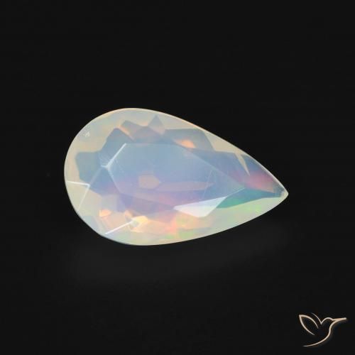 9,17 ctw natürlicher Mehrfarbig Opal, Birnenform, Transparent