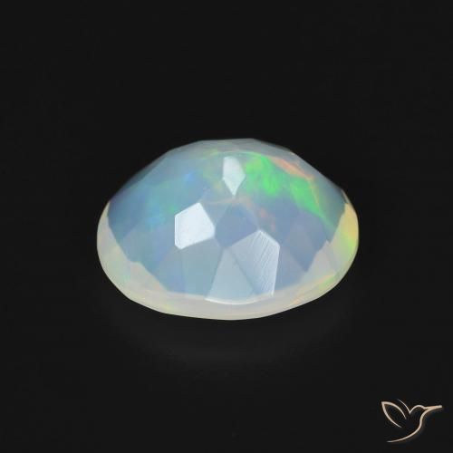 9,17 ctw natürlicher Mehrfarbig Opal, Oval, Transparent