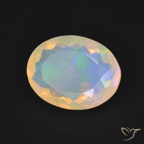 9,17 ctw natürlicher Mehrfarbig Opal, Oval, Lichtundurchlässig