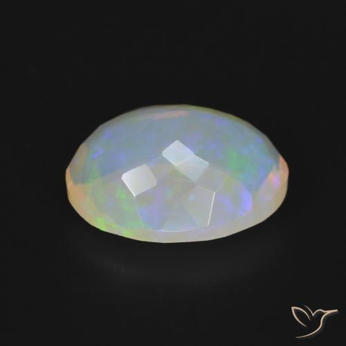 9,17 ctw natürlicher Mehrfarbig Opal, Oval, Lichtundurchlässig