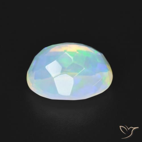 9,17 ctw natürlicher Mehrfarbig Opal, Oval, Transparent