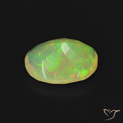 9,17 ctw natürlicher Mehrfarbig Opal, Oval, Transparent