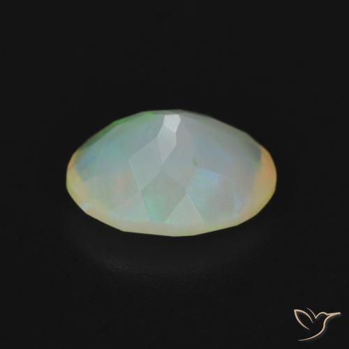 9,17 ctw natürlicher Mehrfarbig Opal, Oval, Transparent