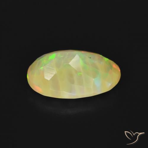 9,17 ctw natürlicher Mehrfarbig Opal, Oval, Lichtdurchlässig