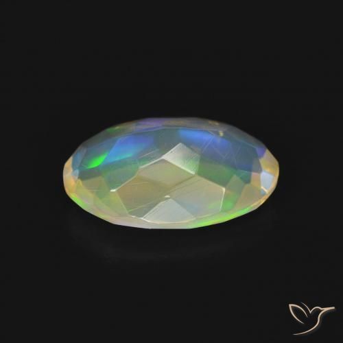 9,17 ctw natürlicher Mehrfarbig Opal, Oval, Transparent