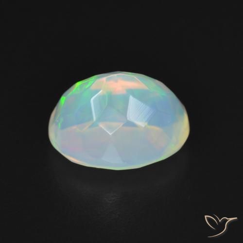 9,17 ctw natürlicher Mehrfarbig Opal, Oval, Transparent