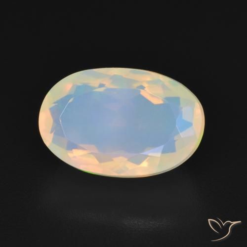 9,17 ctw natürlicher Mehrfarbig Opal, Oval, Transparent