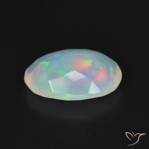9,17 ctw natürlicher Mehrfarbig Opal, Oval, Transparent