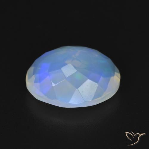 9,17 ctw natürlicher Mehrfarbig Opal, Oval, Transparent