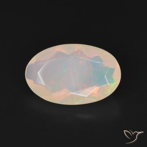9,17 ctw natürlicher Mehrfarbig Opal, Oval, Transparent