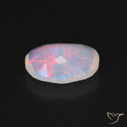 9,17 ctw natürlicher Mehrfarbig Opal, Oval, Transparent