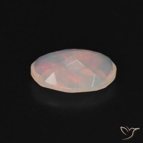 9,17 ctw natürlicher Mehrfarbig Opal, Oval, Transparent
