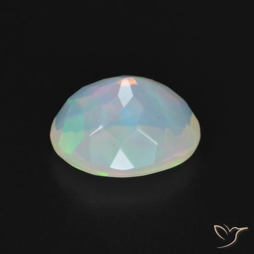9,17 ctw natürlicher Mehrfarbig Opal, Oval, Transparent