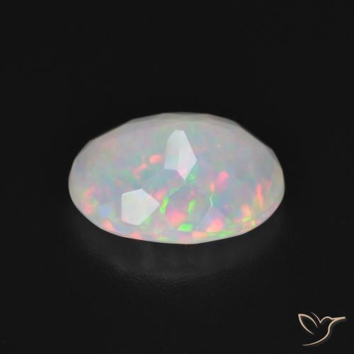 9,17 ctw natürlicher Mehrfarbig Opal, Oval, Lichtdurchlässig