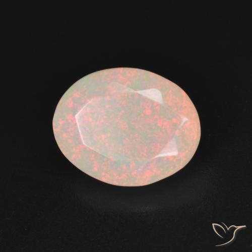 9,17 ctw natürlicher Mehrfarbig Opal, Oval, Lichtdurchlässig