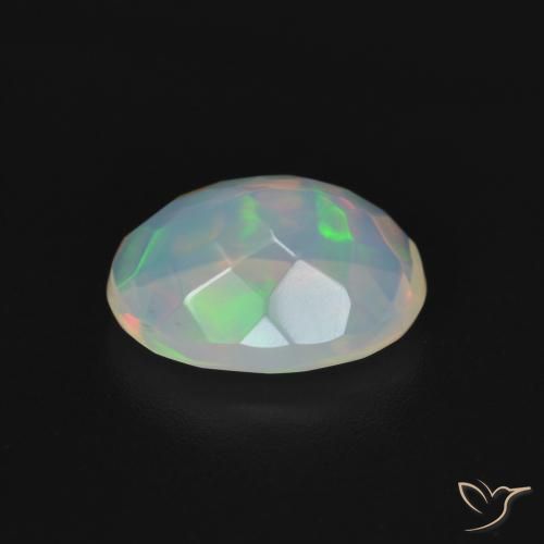 9,17 ctw natürlicher Mehrfarbig Opal, Oval, Transparent