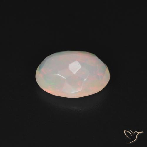 9,17 ctw natürlicher Mehrfarbig Opal, Oval, Transparent