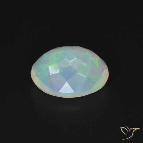 9,17 ctw natürlicher Mehrfarbig Opal, Oval, Transparent