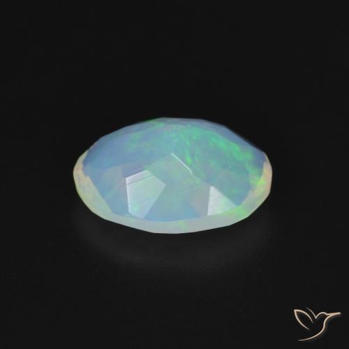 9,17 ctw natürlicher Mehrfarbig Opal, Oval, Transparent