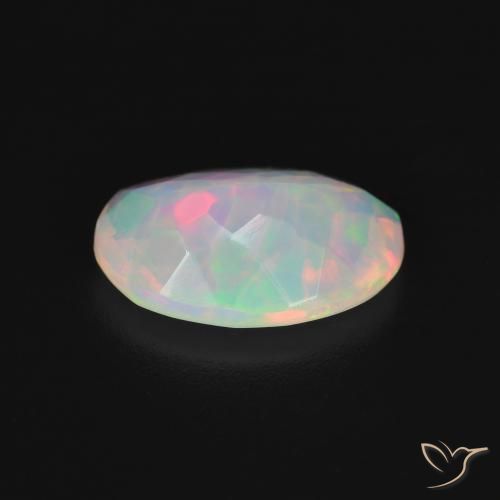 9,17 ctw natürlicher Mehrfarbig Opal, Oval, Transparent