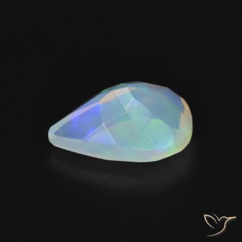 9,17 ctw natürlicher Mehrfarbig Opal, Birnenform, Transparent