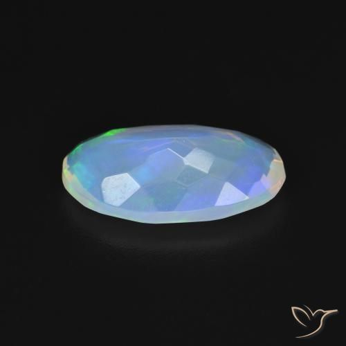9,17 ctw natürlicher Mehrfarbig Opal, Oval, Transparent