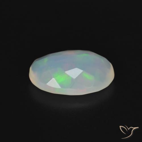 9,17 ctw natürlicher Mehrfarbig Opal, Oval, Transparent