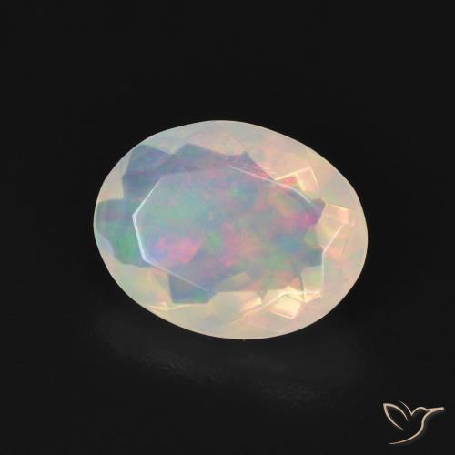 9,17 ctw natürlicher Mehrfarbig Opal, Oval, Transparent