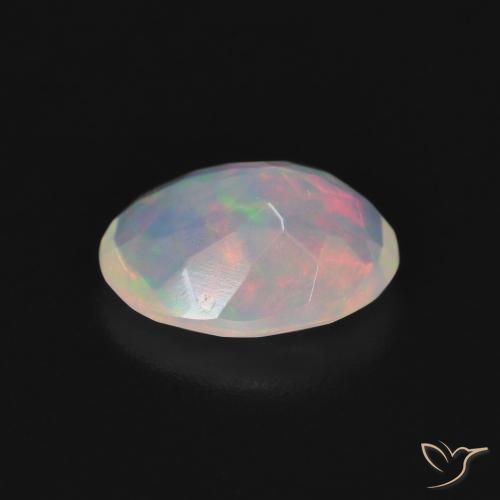 9,17 ctw natürlicher Mehrfarbig Opal, Oval, Transparent