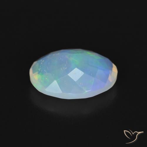 9,17 ctw natürlicher Mehrfarbig Opal, Oval, Transparent