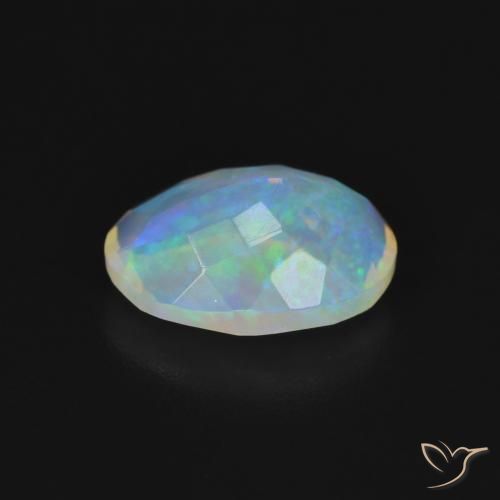 9,17 ctw natürlicher Mehrfarbig Opal, Oval, Transparent