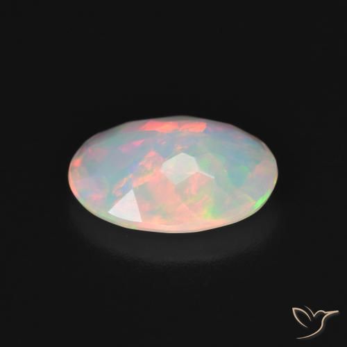 9,17 ctw natürlicher Mehrfarbig Opal, Oval, Lichtdurchlässig
