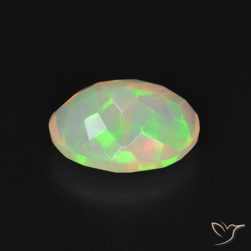 9,17 ctw natürlicher Mehrfarbig Opal, Oval, Transparent